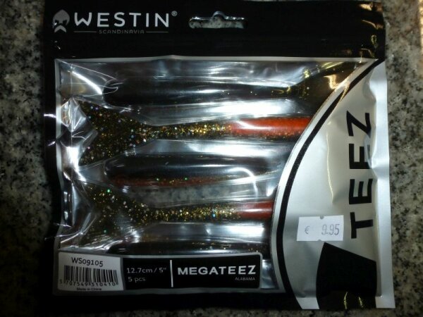 Westin Mega Teez 3`5&quot;/8,89cm Colour: Alabama 