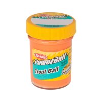 BERKLEY PowerBait TroutBait Biodegradable ohne Glitter Farbe: Fluo Orange