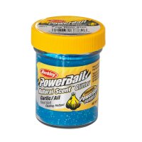 BERKLEY PowerBait TroutBait Natural Scent Garlic Farbe: Blue